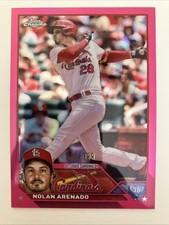 2023 NOLAN ARENADO Topps Chrome Magenta Parallel Base Card #115 248/399 MLB