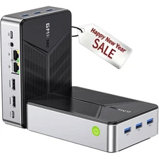 GMKtec Mini PC NAS Intel N150 12GB RAM 64GB EMMC 0TB/ 2TB M.2 SSD Windows 11 Pro