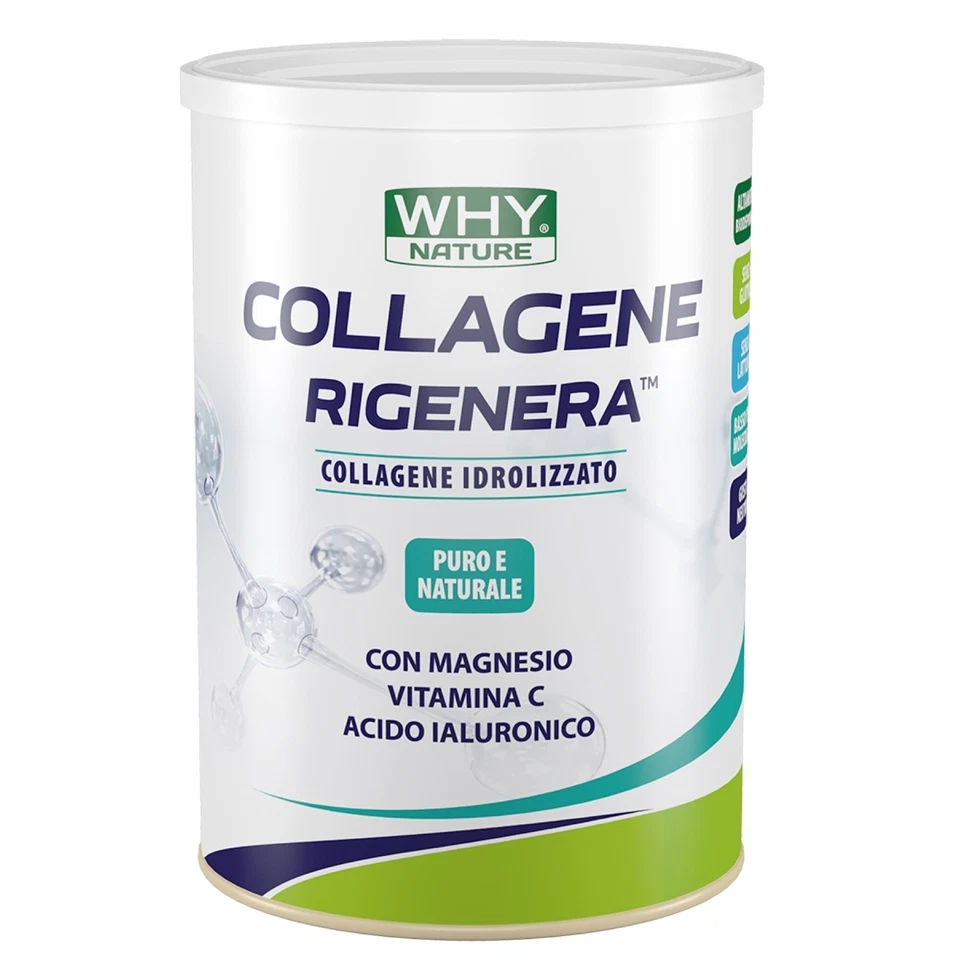 WHY NATURE COLLAGENE RIGENERA ™ 330 gr COLLAGENE IDROLIZZATO