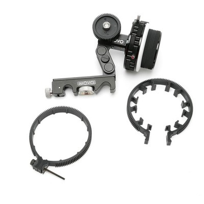 Movo Photo F2X Follow Focus System with Lens Gear Rings
