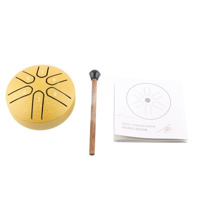 Empty Spirit Drum, Handpan Drum 6 Note klarer und unverwechselbarer kompakter Klang