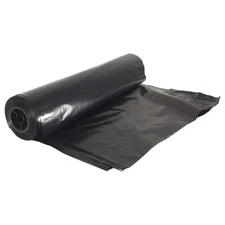 AMERICOVER CB824FR Construction Plastic,100ft L,24 ft W,Blk 803EE2