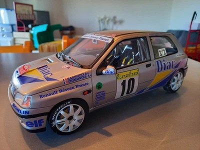 Renault Clio Groupe A échelle 1/12 base Otto Models Monté-Carlo 1994 Ragnotti - Photo 1/4