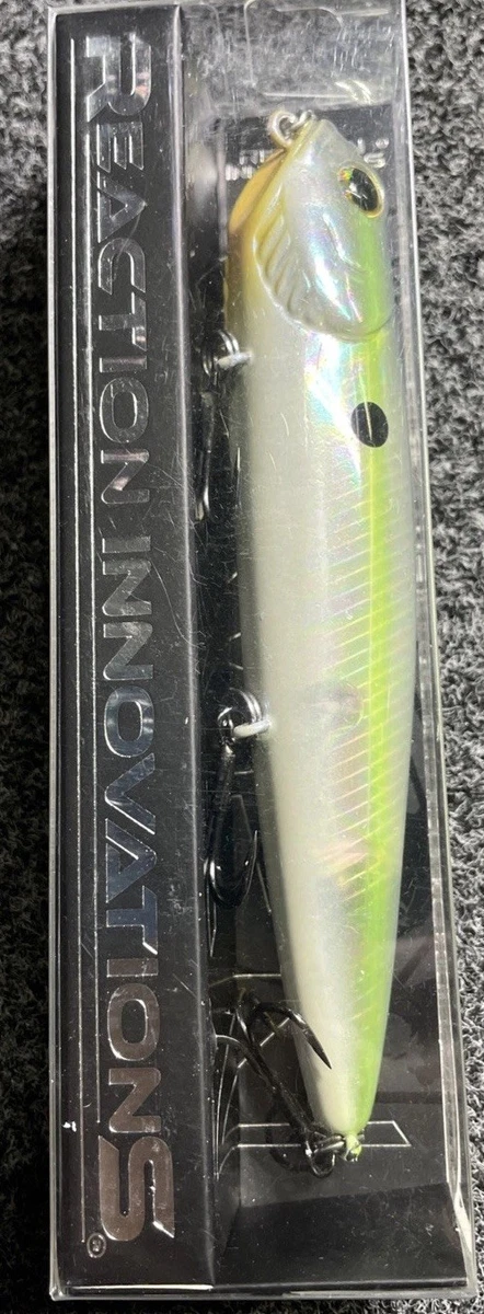 Leurre Reaction Innovations Vixen – Vintage Original Yellow Black – Neuf