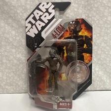 Star Wars 30th Anniversary Action Figure 41 4-Lom Coin Empire Strikes Back 2007