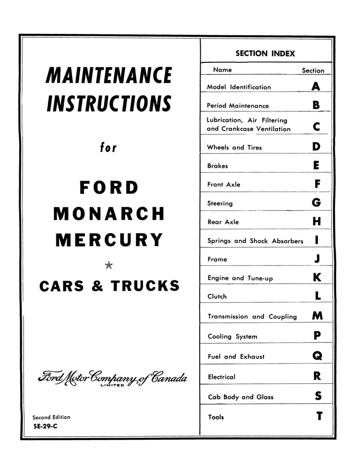 Ford & Mercury 1939-1948 manual de taller Foto 2 de 3