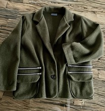 dunkelgrüne Wolljacke Lodenjanker Henriette van Helden