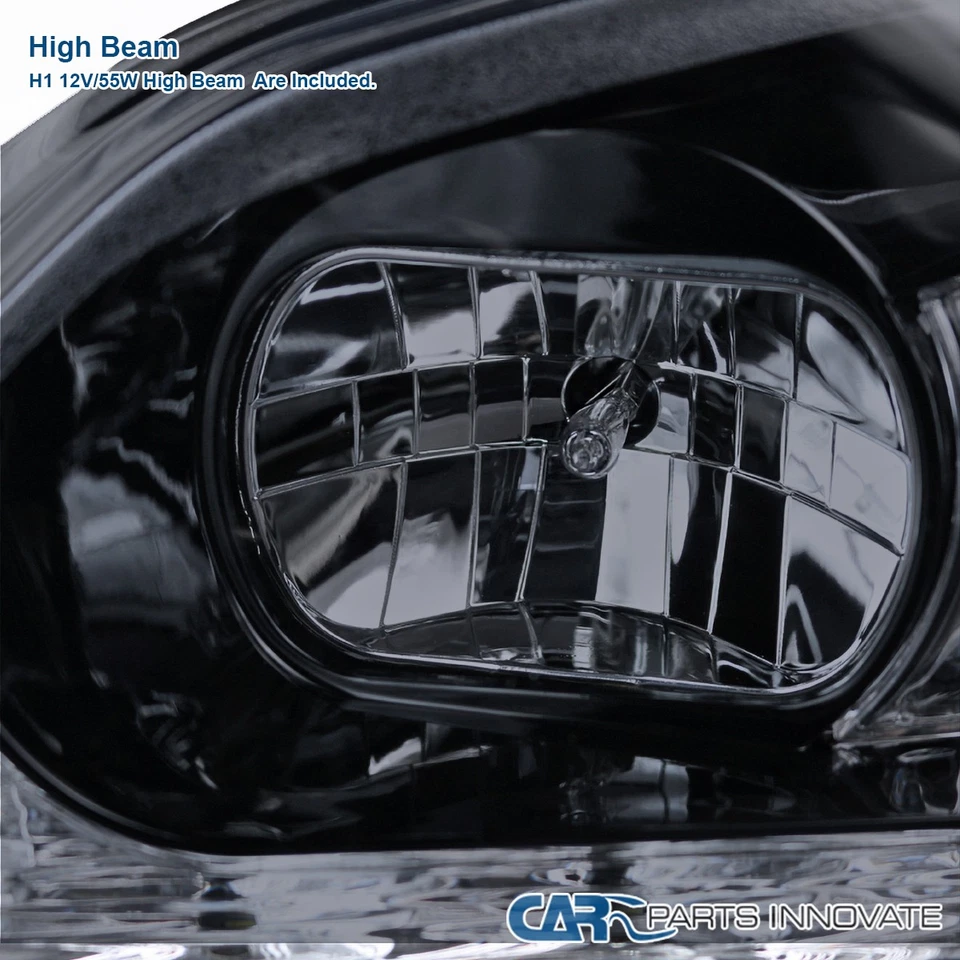 Fits 2001-2005 Lexus IS300 Glossy Black Projector Headlights LED Signal Strip - Image 4 of 4