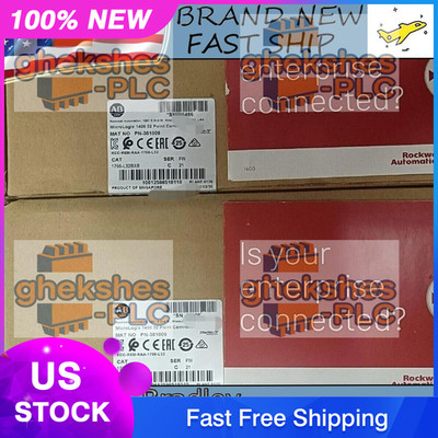 New Allen Bradley 1766-L32BXB MicroLogix 1400 Controller 1766L32BXB RTS US Stock