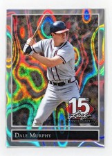 2025 Leaf 15th Anniversary National 1992 Leaf Dale Murphy Silver Lava 7/15