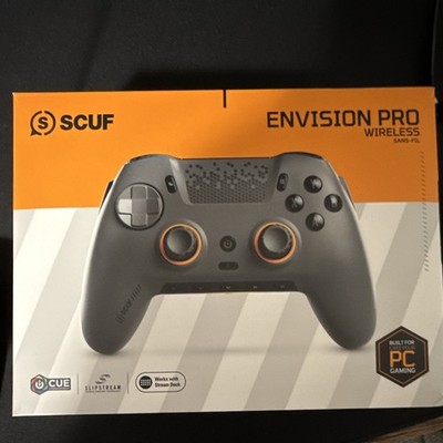 SCUF Envision Pro Wireless PC Gaming Controller, Black, Works with Stream Deck