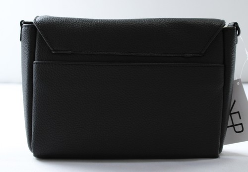 Freshly Picked Women's Classic Vegan Leather Crossbody Bag BE5 Ebony One Size - Picture 6 of 12