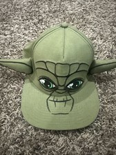 Star Wars Disney Green Yoda Character Clone Wars Hat SnapBack