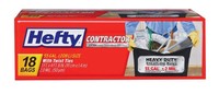 Hefty Contractor Bag 55 Gal. 2mil Black 18 Bags / Box Pack Of 4 on sale Hefty Contractor Bag 55 Gal. 2mil Black 18 Bags / Box Pack Of 4 on sale