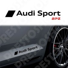 2PZ Adesivo per Audi Sport A3 A4 A5A6 Q3 Q5 Q7 TT s tuning auto Sticker 15CM