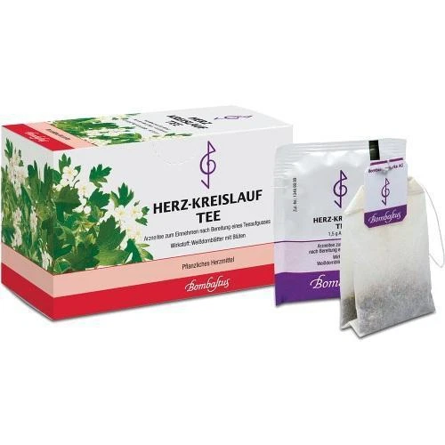 BOMBASTUS-WERKE AG HERZ KREISLAUF Tee Filterbeutel 20St PZN: 6862613