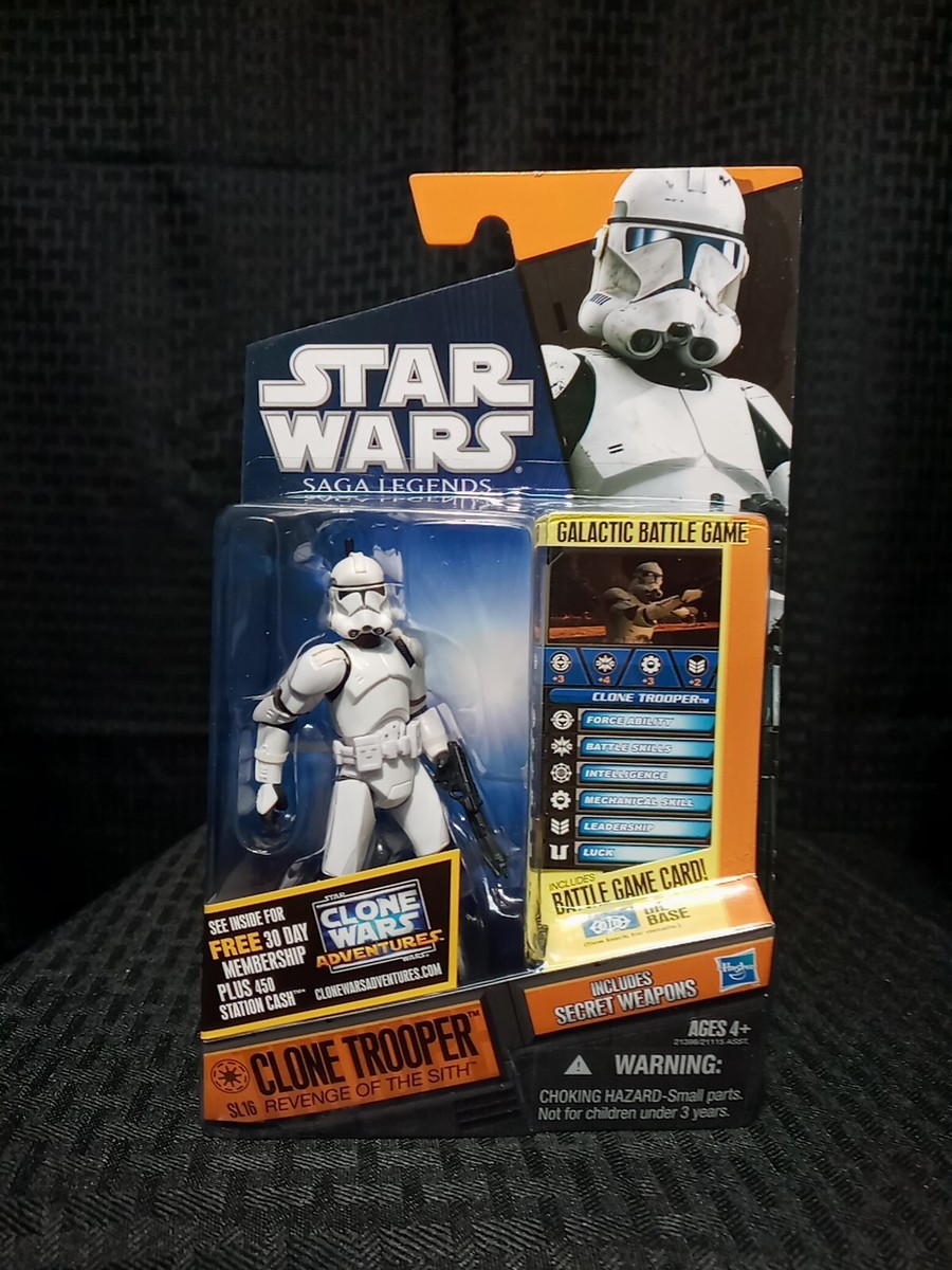Clone Trooper -SL16 - Star Wars: Saga Legends Revenge of The Sith