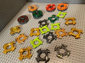 LEGO Ninjago Spinner parts lot / mixed colors / battle attack / use with figures