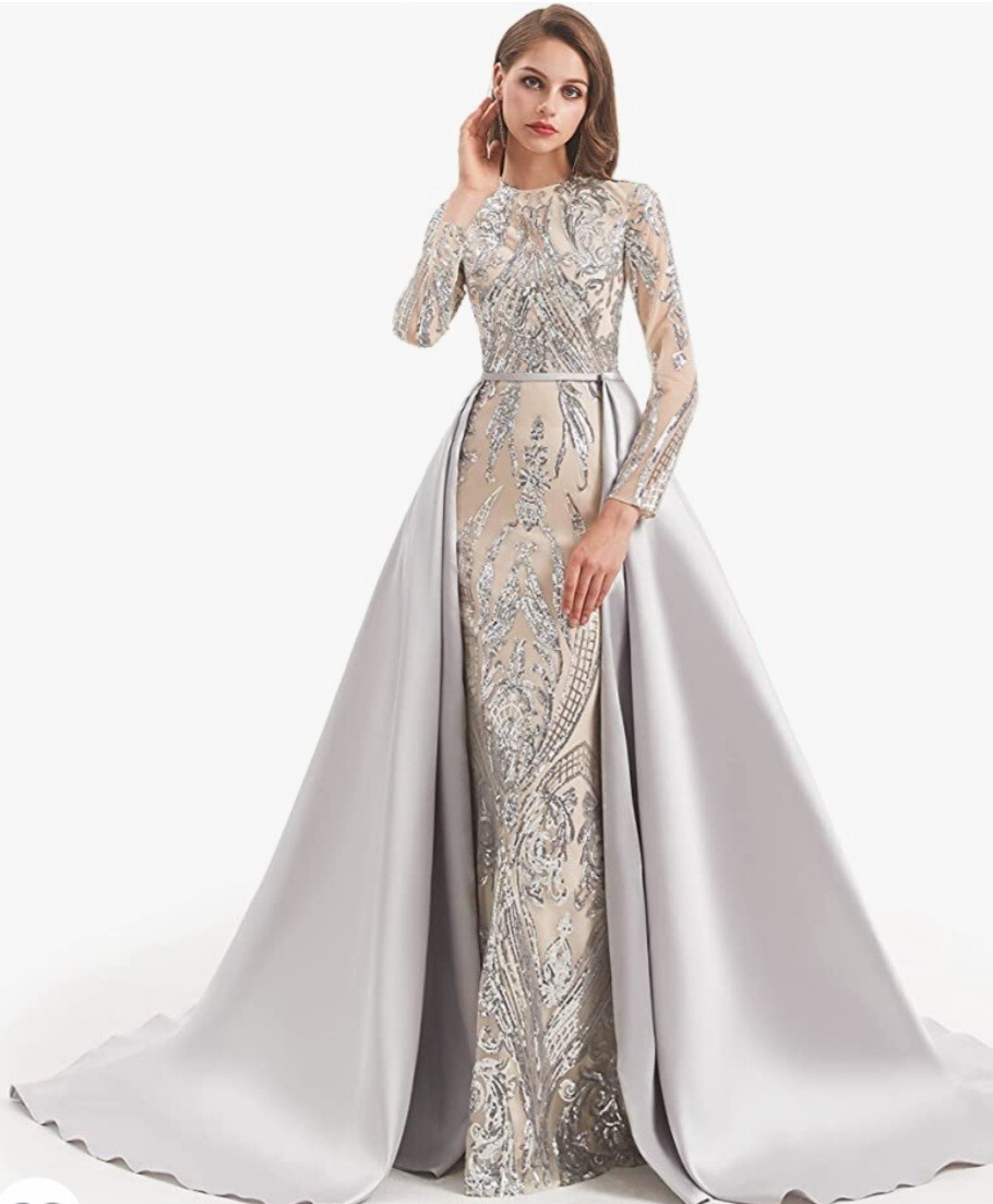 chinese dress ladies Mermaid Straps Sweep Train Burgundy Prom Dress with Appliques TP0097 US14 / Custom Color