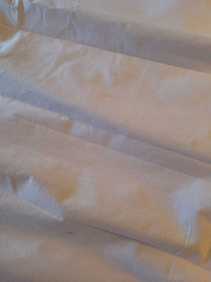 LINGE ANCIEN: NUISETTE EN COTON BORDURE CROCHET A LA MAIN - Photo 2/4