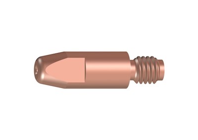 ABICOR BINZEL Stromdüse E-Cu M6 - L28 mm Aluminium