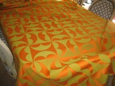 VINTAGE rideau tissu ancien épais 260 x 235 cm TBE