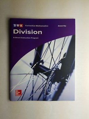 Division: A Direct Instruction Program, Answer Key [SRA Corrective Mathematics ]