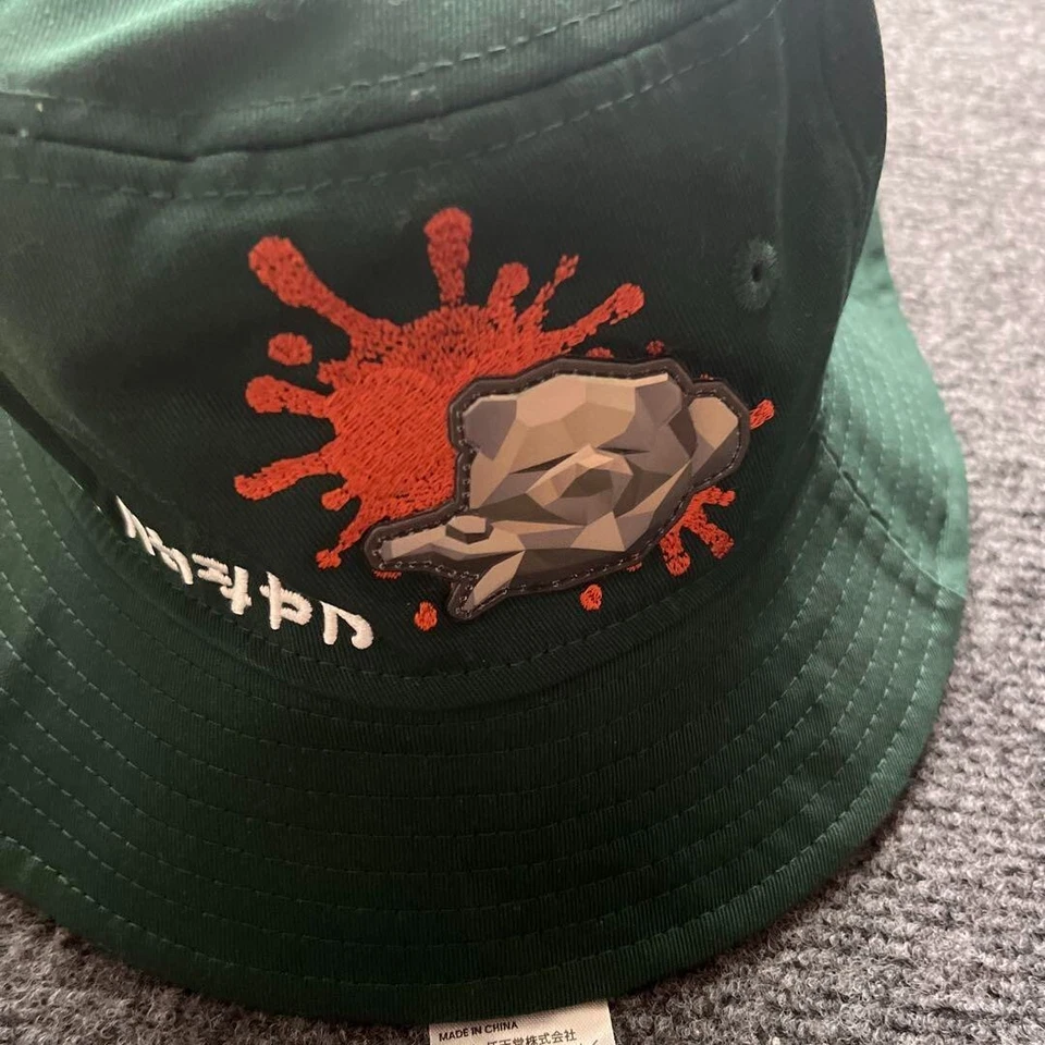 Sombrero Bucket SALMON RUN Splatoon 3 Nintendo TOKYO Talla Única 59cm NUEVO Foto 3 de 4