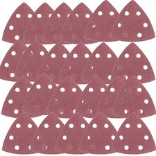 Schleifdreiecke Dreieck Schleifpapier Deltaschleifer 90x90x90mm Klett Mix 24tlg