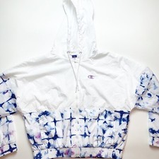 Women 100 Authentic Champion Windbreaker Size Medium