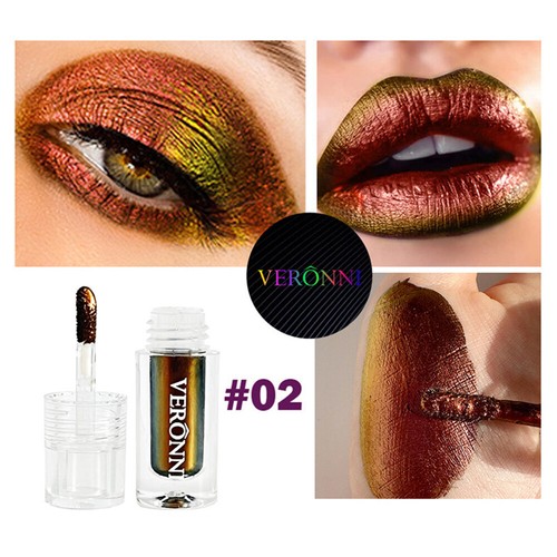 Chameleon Makeup Multichrome Colours Eyeliner Aurora Eyeshadow Metallic Liquid - Picture 12 of 22
