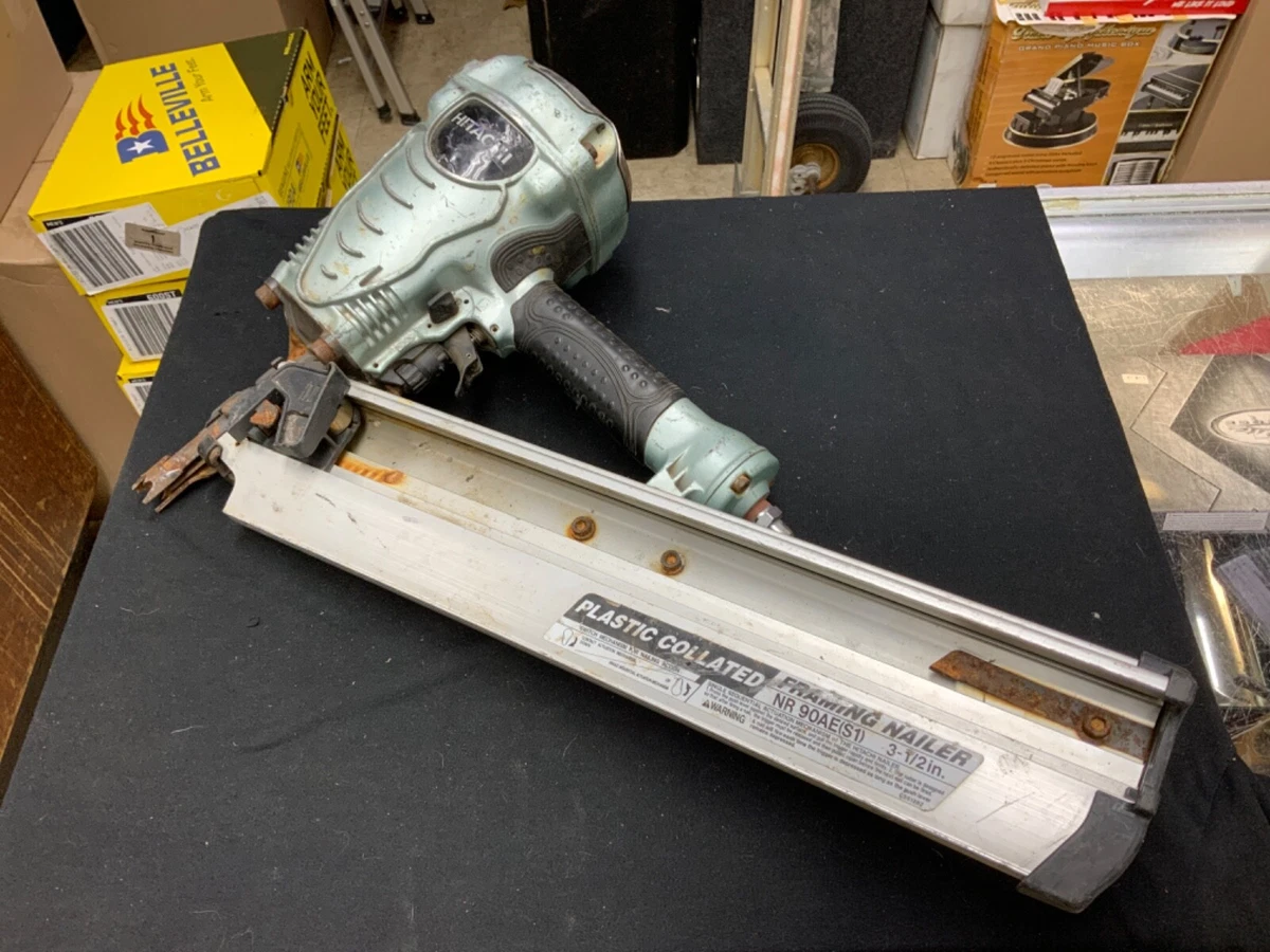 Hitachi nr 90 ae nail deals gun