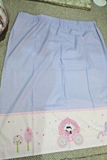 next polka dot girls purple pink curtains lined children 117cm x 137cm 46 x 54"