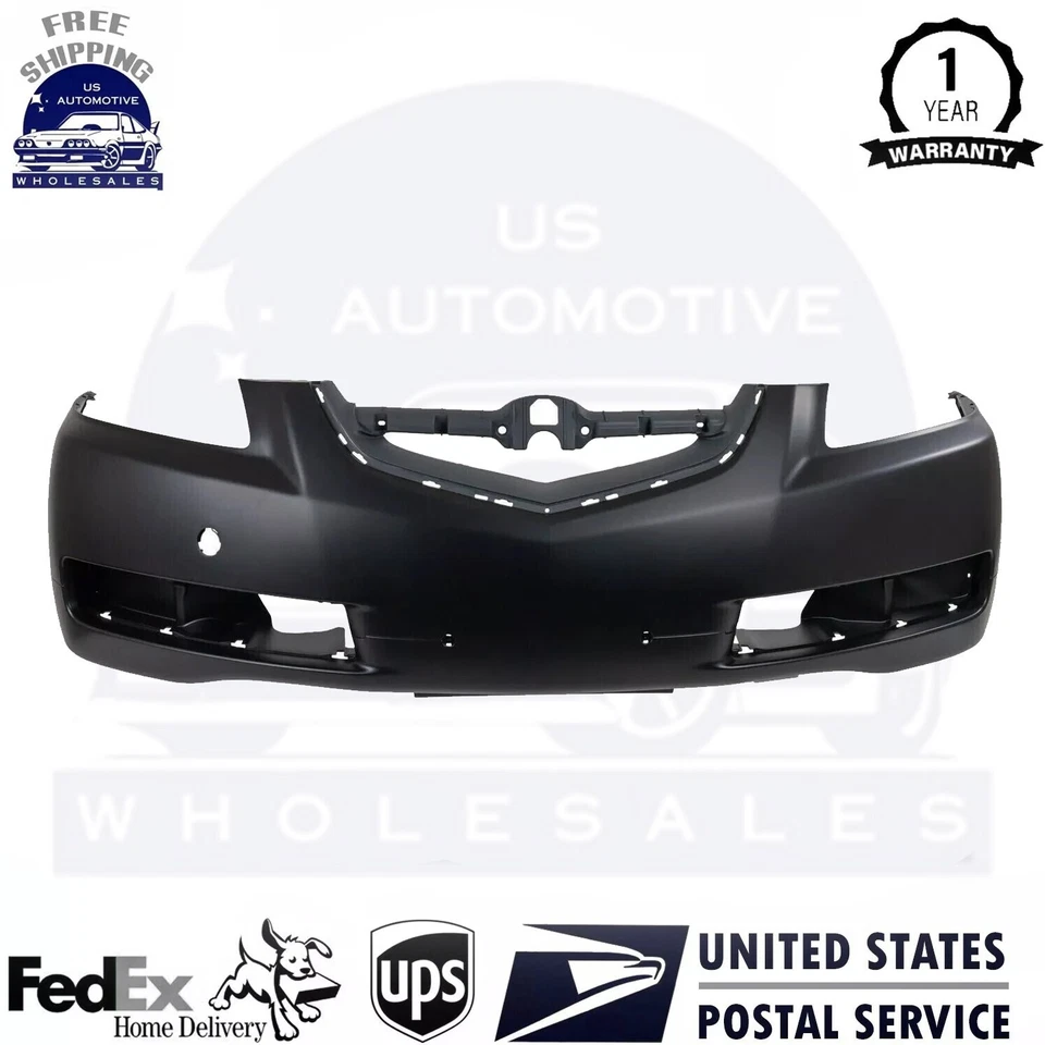New Front Bumper Cover Primed For 2004-2006 Acura TL AC1000149 04711SEPA90ZZ Foto 2 de 4