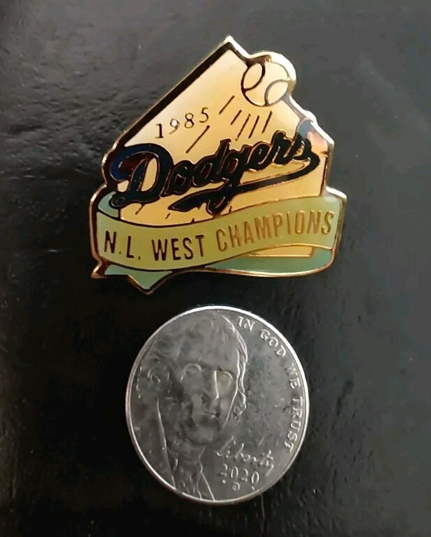 Vintage 1985 Los Angeles Dodgers National League West Champions 10