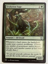 Evolution Sage MTG Zendikar Rising Commander LP  65