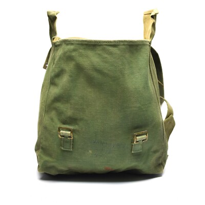 Original British army M37 haversack canvas olive OD pack military