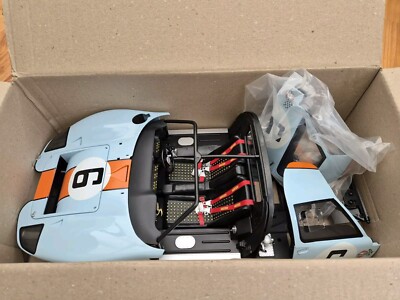 SCALA 1/8 DEAGOSTINI Costruisci La Tua Ford Gt40 Emissione Auto 85 EUR