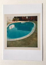 Ed Ruscha  - Pool Official Exhibition Museum art card / Postcard