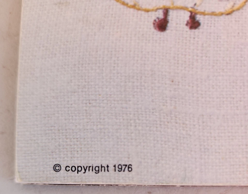 VTG 1975 I Taught Myself Embroidery Book 110 Transfers Mushrooms Anthropomorphic - Image 4 of 4