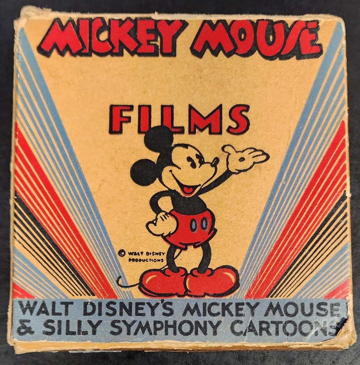MICKEY'S MOVIE 当時物　ディズニー ギフトラップブック 包装紙 Mickey Mouse Films Mickey the Nursemaid 8 mm Film RARE 1930s | eBay
