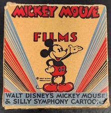 Mickey Mouse Films Mickey the Nursemaid 8 mm Film RARE 1930s