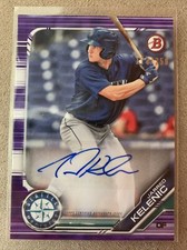 2019 Bowman Jarred Kelenic Purple Paper Prospect Auto Autograph #173/250