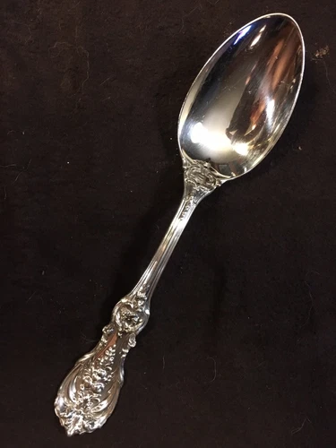 Reed & Barton Francis 1st Solid Sterling Serving Spoon - Old Mark