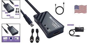 Classic Game Console HDMI Cable - 1080P for Sega Genesis & SNK with Adapters
