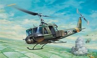 Italeri - Hubschrauber UH-1B Huey Zum Zusammenbauen Und Lackieren - 1/72 - It...