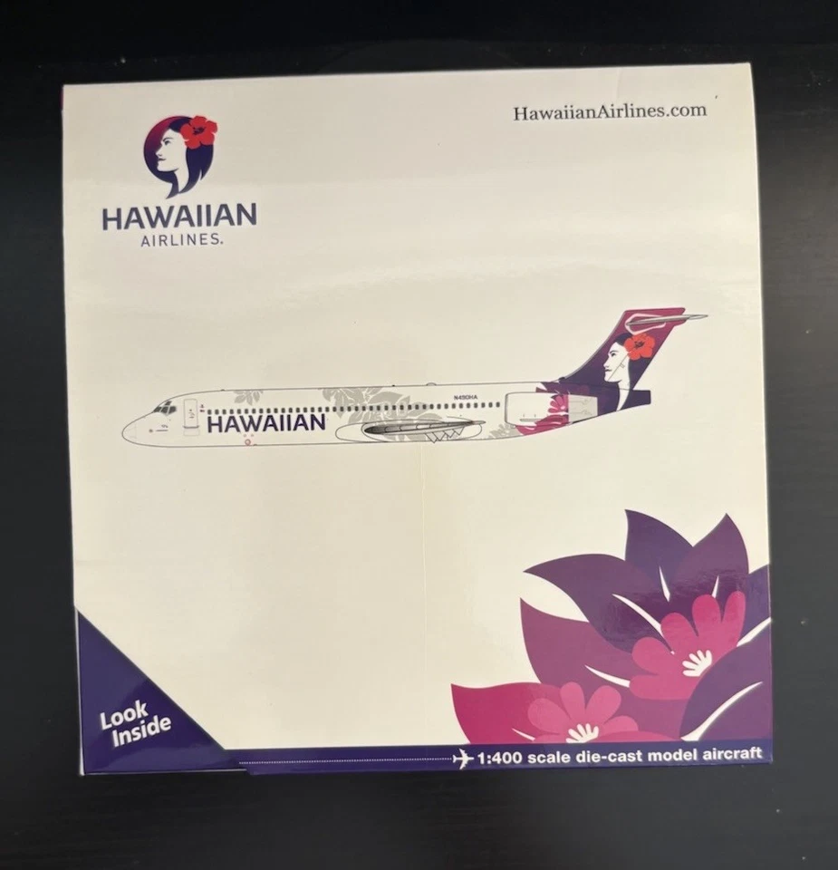 GeminiJets 1:400 Hawaiian Airlines Boeing 717-200 N490HA GJHAL1789 Scale Model - Image 4 of 4