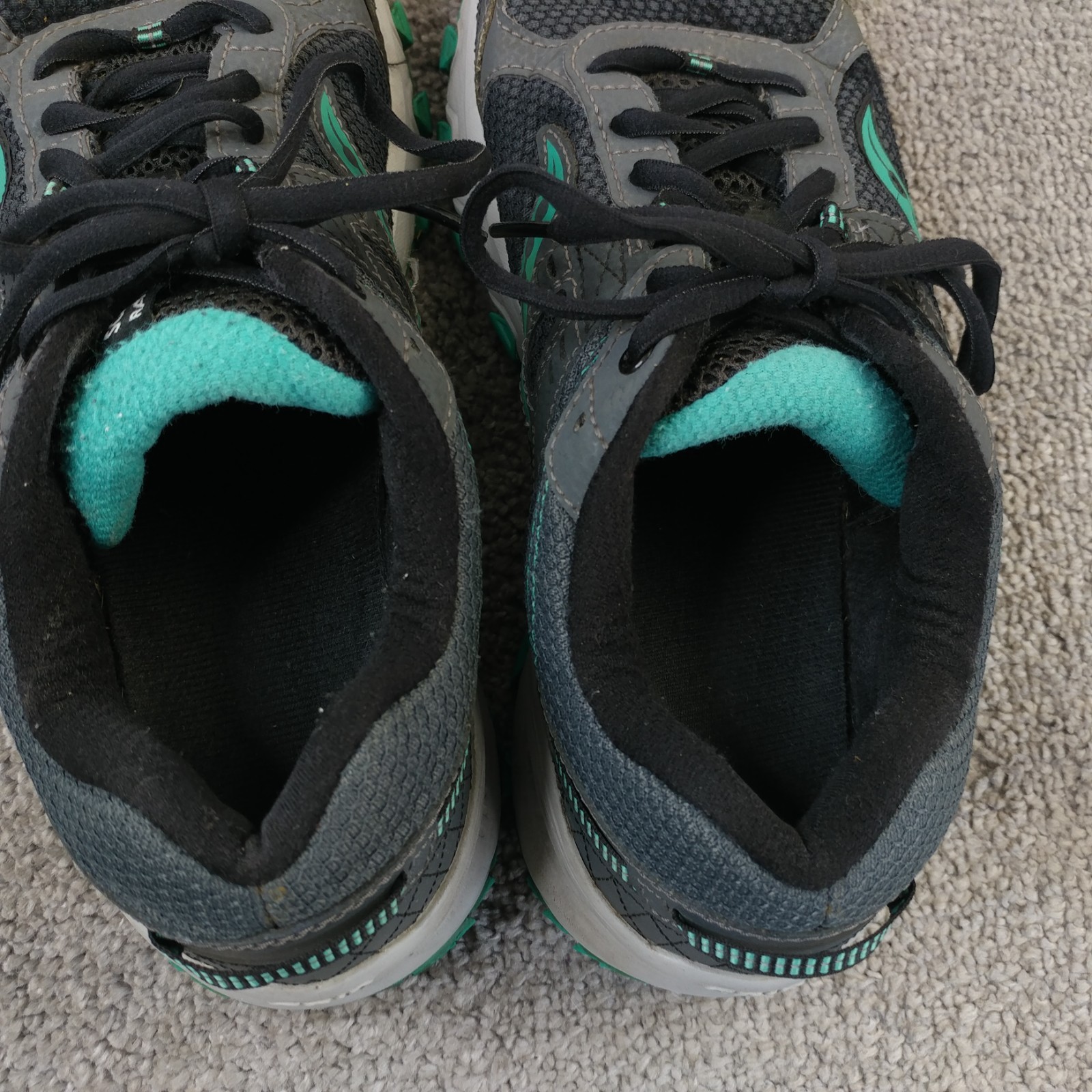 Saucony Grid Raptor TR 2 Womens Size 10 Running Shoes Gray Teal Sneakers Low thumbnail 10