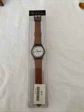 Unisex Tikkers quartz Watch With date & Genuine leather, 50M Water Resistance
