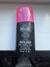 TIGI Rockaholic Rock My World Stellar Smoothing Cream 3.46oz Scratch On Bottle 